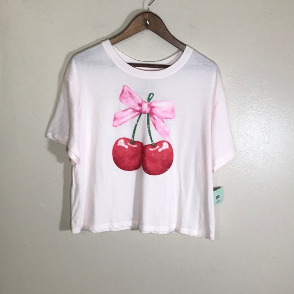 NEW Rebel Sky Cherry Graphic T-Shirt